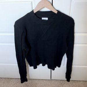 Mate the Label Boxy Crop Thermal